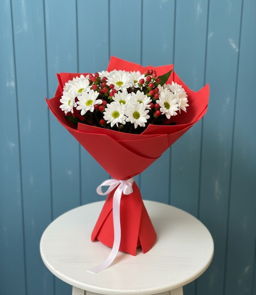 Букет цветов из: Хризантемы в Дзержинске