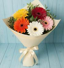 Букет цветов из:  Герберы в Дзержинске