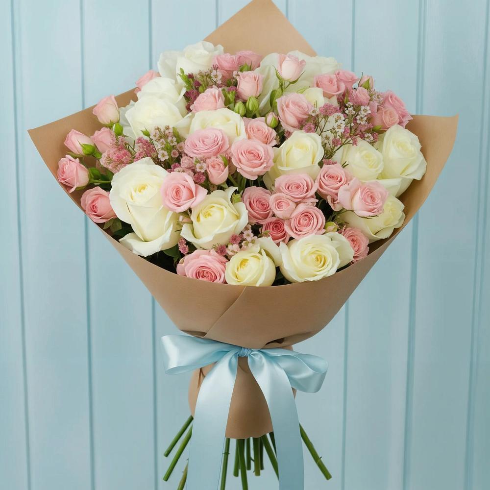 Букет цветов из: Розы в Дзержинске