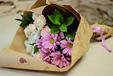 Букет цветов из:  Розы и Хризантемы #REPLACE_PRED# Дзержинске