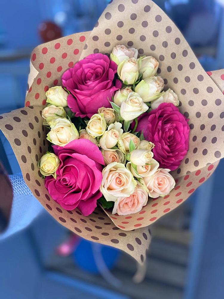 Букет цветов из: Розы в Дзержинске