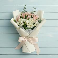 Букет цветов из:  Альстромерии в Дзержинске