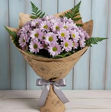 Букет цветов из:  Хризантемы в Дзержинске