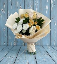 Букет цветов из:  Розы и Хризантемы #REPLACE_PRED# Дзержинске