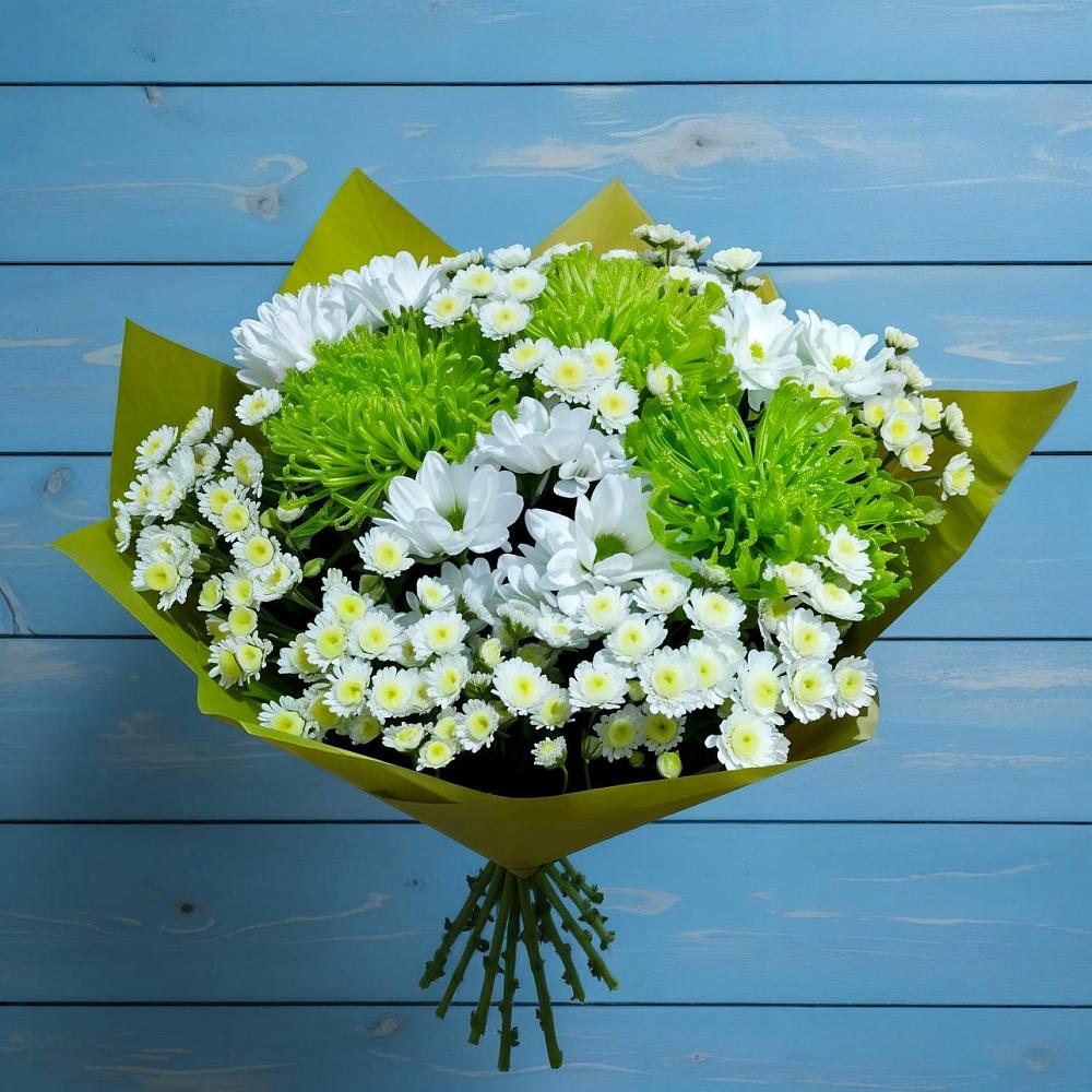 Букет цветов из: Хризантемы в Дзержинске