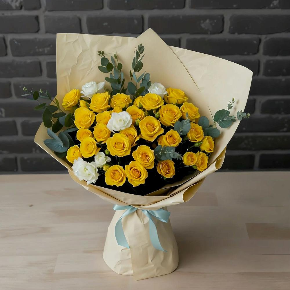 Букет цветов из: Розы в Дзержинске