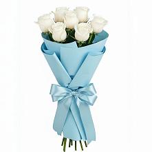 Букет 7 белых роз Проуд #REPLACE_PRED# Дзержинске