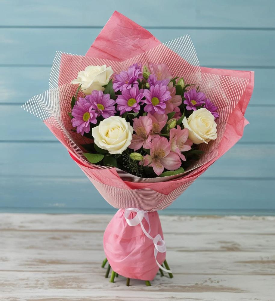 Букет цветов из: Герберы в Дзержинске