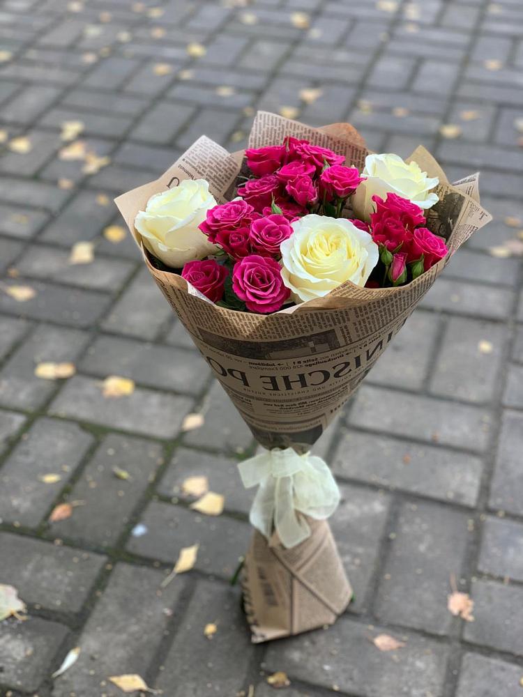 Букет цветов из: Розы в Дзержинске