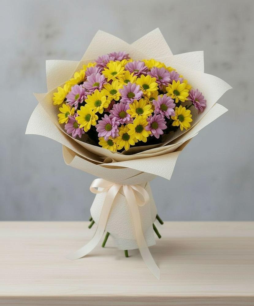 Букет цветов из: Хризантемы в Дзержинске