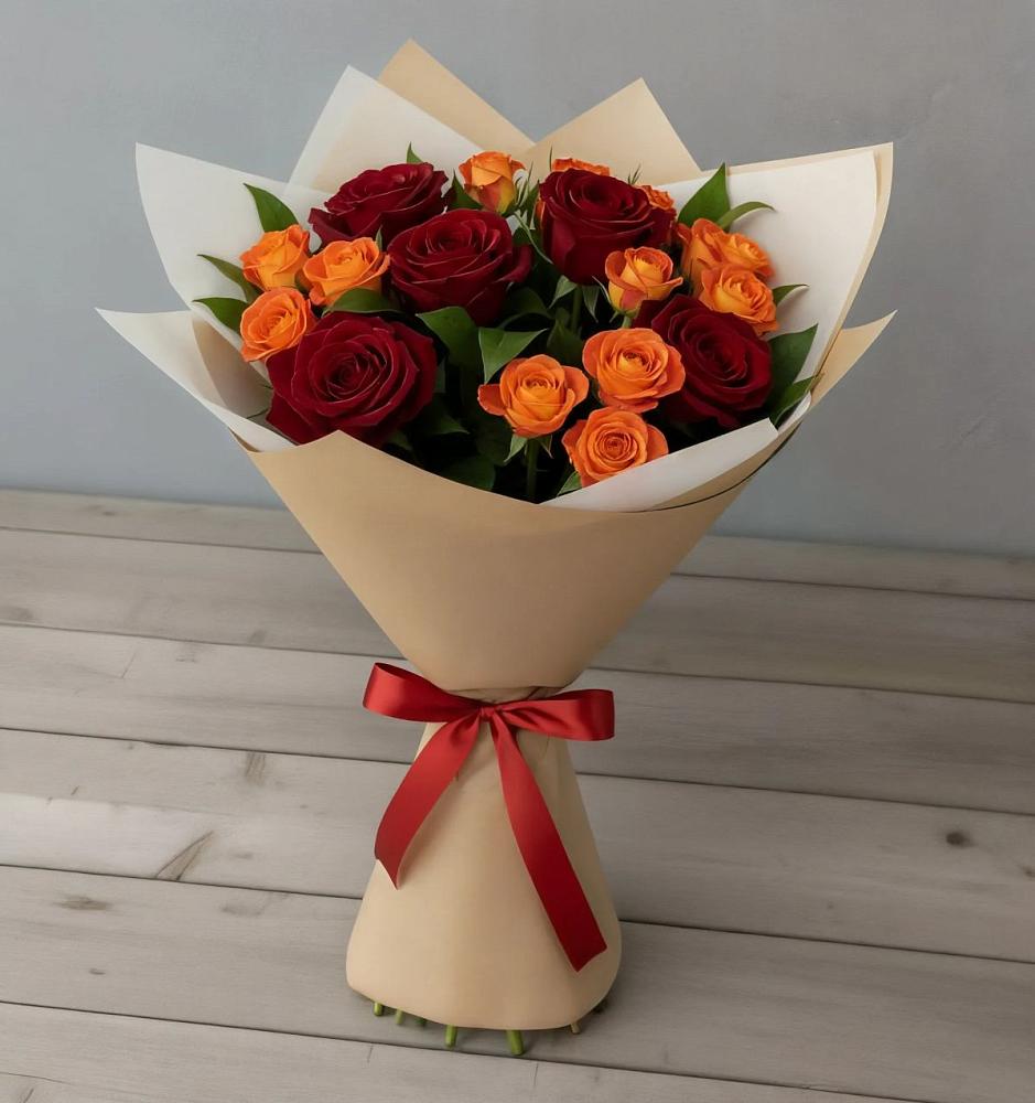 Букет Любовь и восторг в Дзержинске